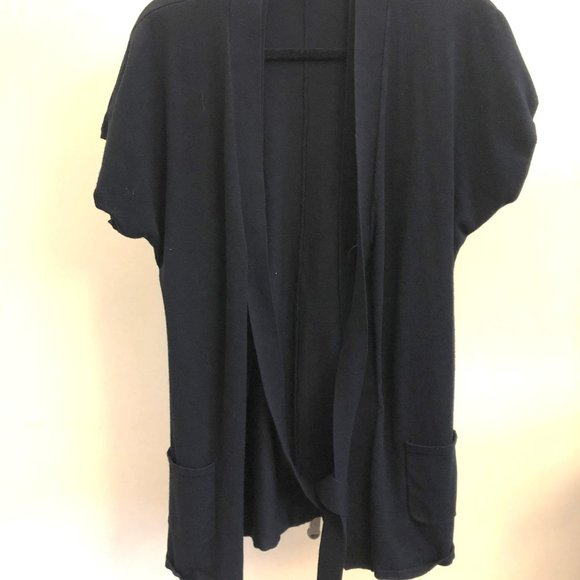 Laura Petit Black Cardigan - Picture 2 of 3